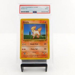 1999 Pokemon Base Set Unlimited #60 Ponyta PSA 9 MINT
